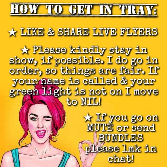Other - HOW TO GET IN TRAY
